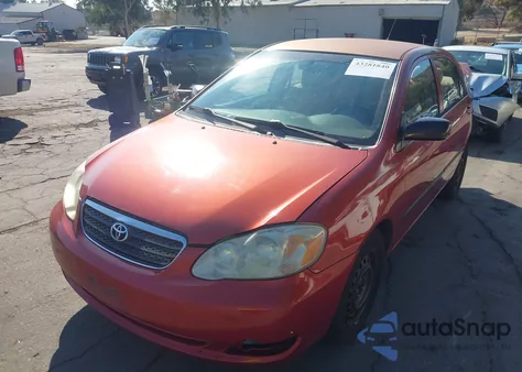 2007 Toyota Corolla Ce from USA, damaged, VIN 1NXBR32E07Z814799